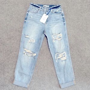 Eunina “Rocky” high rise boyfriend jeans